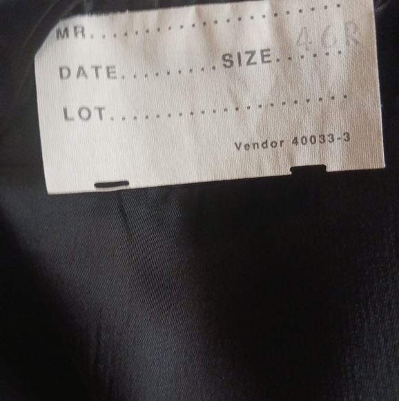 Vintage Stafford Men's | Size 46R |  Double Breasted | Glen Check | Grey Blazer - Picture 6 of 7